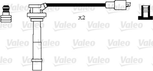 VALEO Zündleitungssatz 346079 von Valeo