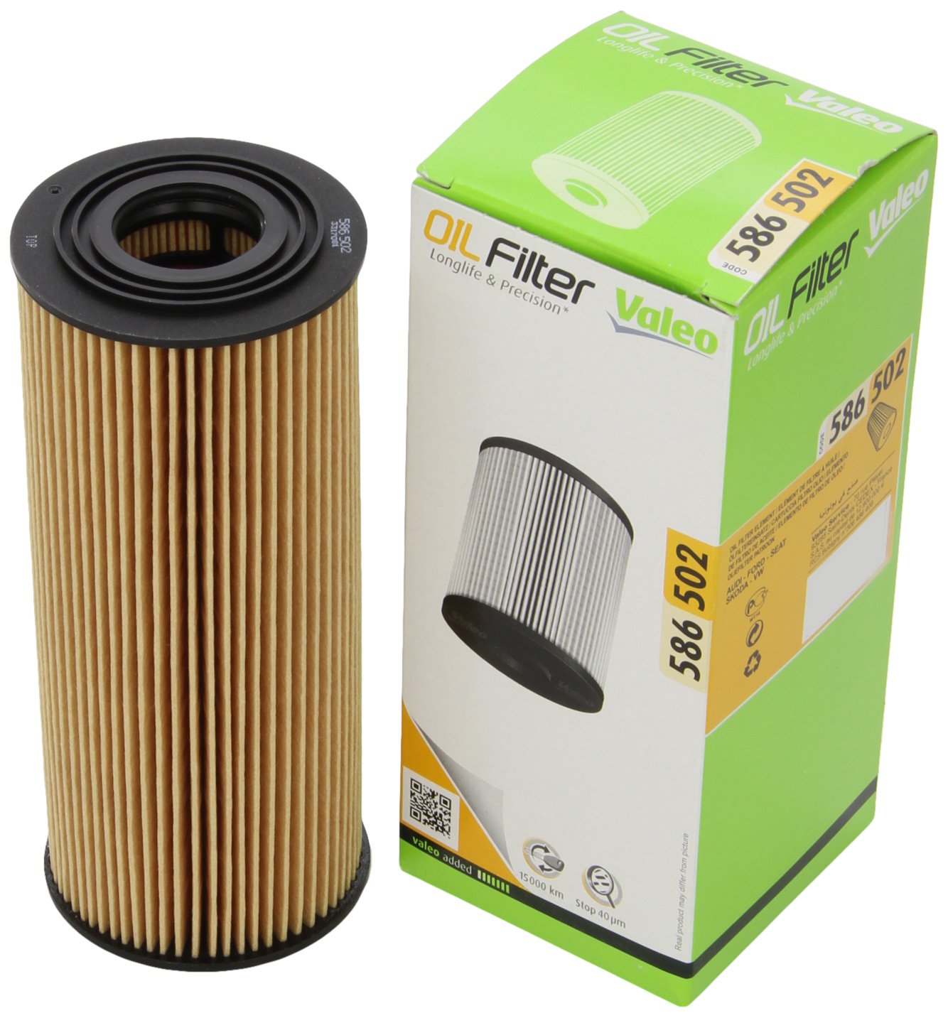 VALEO 586502 Ölfilter Motorfilter Ausgezeichnete Filtrationseigenschaften, Longlife Kapazität, genau und einfach von Valeo