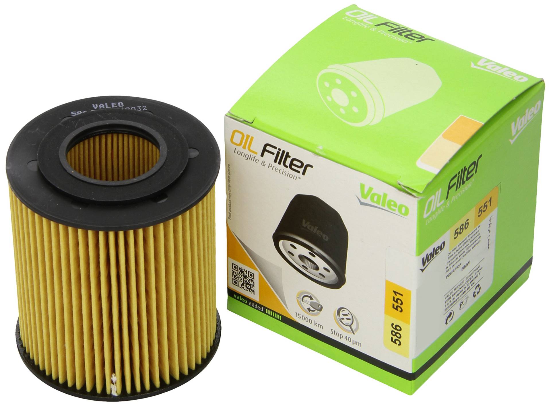 VALEO 586551 Ölfilter Motorfilter Ausgezeichnete Filtrationseigenschaften, Longlife Kapazität, genau und einfach von Valeo