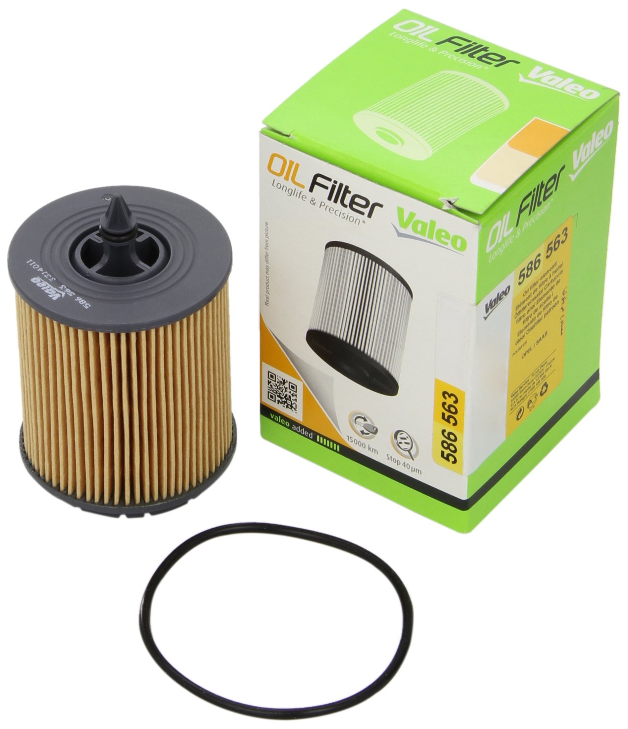 Valeo 586563 Ölfilter Motorfilter Ausgezeichnete Filtrationseigenschaften, Longlife Kapazität, genau und einfach von Valeo