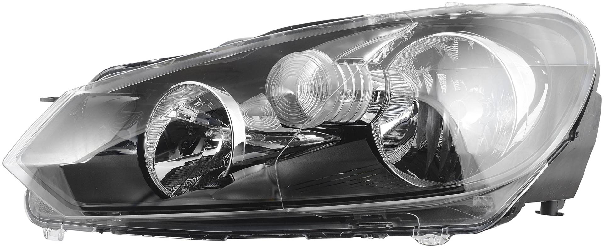 VALEO Halogen Scheinwerfer, Teilenummer 43850 für die Fahrzeugmodelle VOLKSWAGEN Golf VI (2008 > 2013) von Valeo