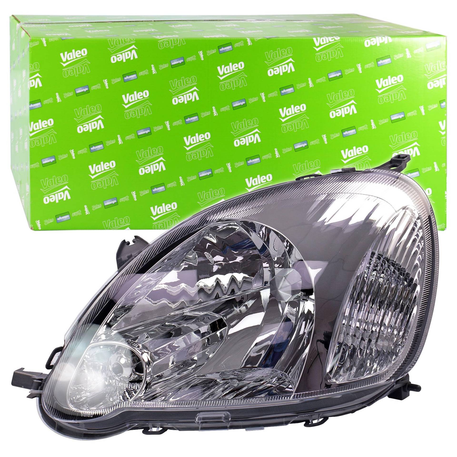 VALEO Halogen Scheinwerfer, Teilenummer 88453 für die Fahrzeugmodelle TOYOTA Yaris facelift (2003 > 2005) von Valeo