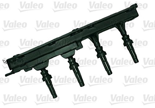 VALEO 245099 Zündspule Anzahl der Sekundärauslässe : 4 Anzahl der Pins : 4 Typ von Connexion : SAE Primärwiderstand : 0 58 Sekundärwiderstand : 14200 von Valeo