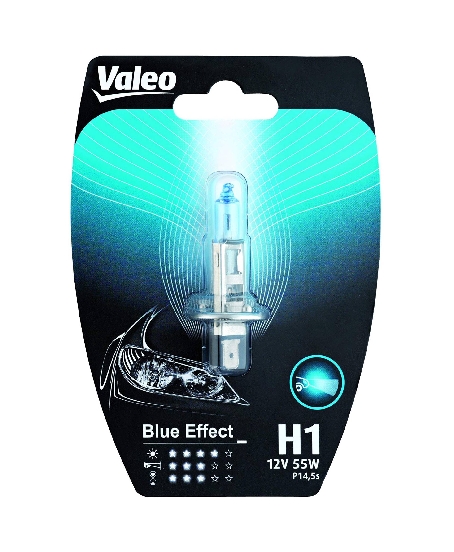 Valeo 32504 H1 Glühlampe Blister Blue Effect von Valeo