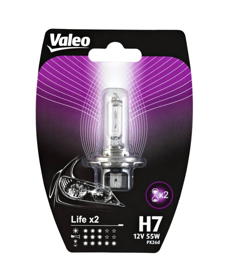 Valeo Halogenlampen, H7-Life x2 Blister x1, 32516 von Valeo