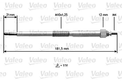 Valeo 345220 Glühkerze von Valeo