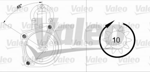 Valeo 433287 Starter von Valeo