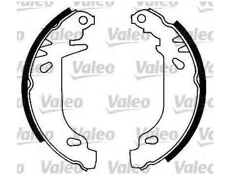 VALEO 562040 Bremsbackensatz von Valeo