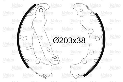 Valeo 562772 Bremsbackensatz von Valeo