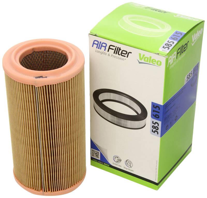 VALEO 585615 Luftfilter Motorfilter Ausgezeichnete Filtrationseigenschaften, Longlife Kapazität, exakt und einfach fit von Valeo