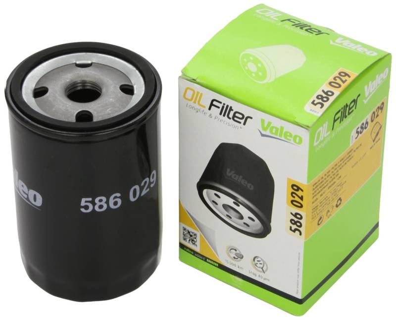 VALEO 586029 Ölfilter Motorfilter Ausgezeichnete Filtrationseigenschaften, Longlife Kapazität, genau und einfach von Valeo