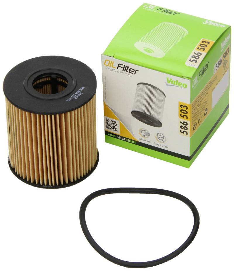 VALEO 586503 Ölfilter Motorfilter Ausgezeichnete Filtrationseigenschaften, Longlife Kapazität, genau und einfach von Valeo