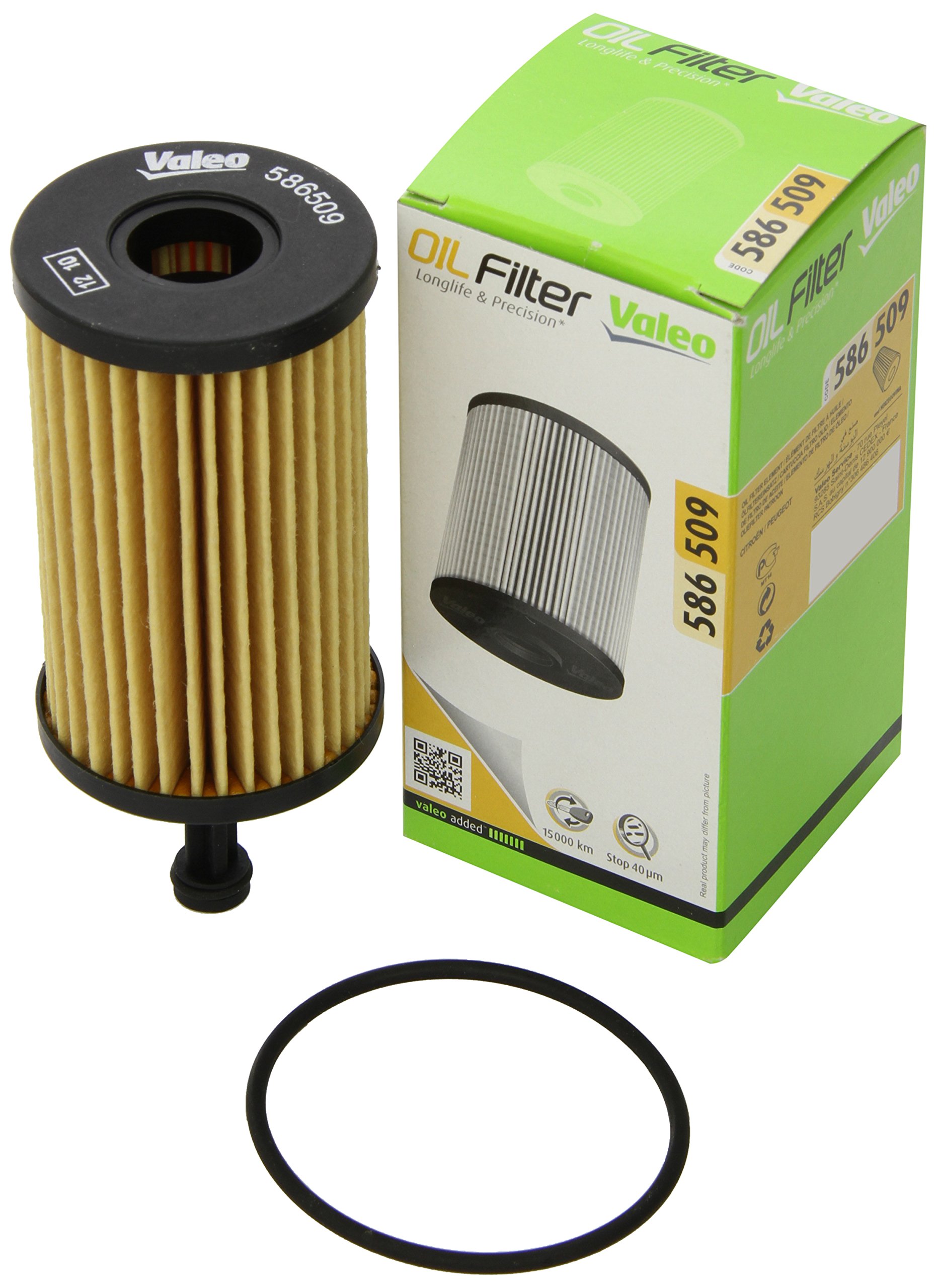 Valeo 586509 Ölfilter Motorfilter Ausgezeichnete Filtrationseigenschaften, Longlife Kapazität, genau und einfach von Valeo