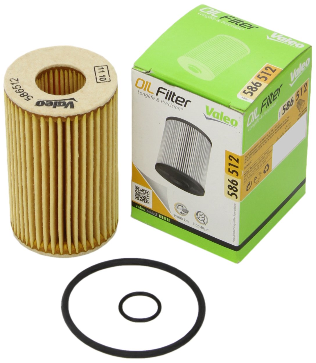 VALEO 586512 Ölfilter Motorfilter Ausgezeichnete Filtrationseigenschaften, Longlife Kapazität, genau und einfach von Valeo