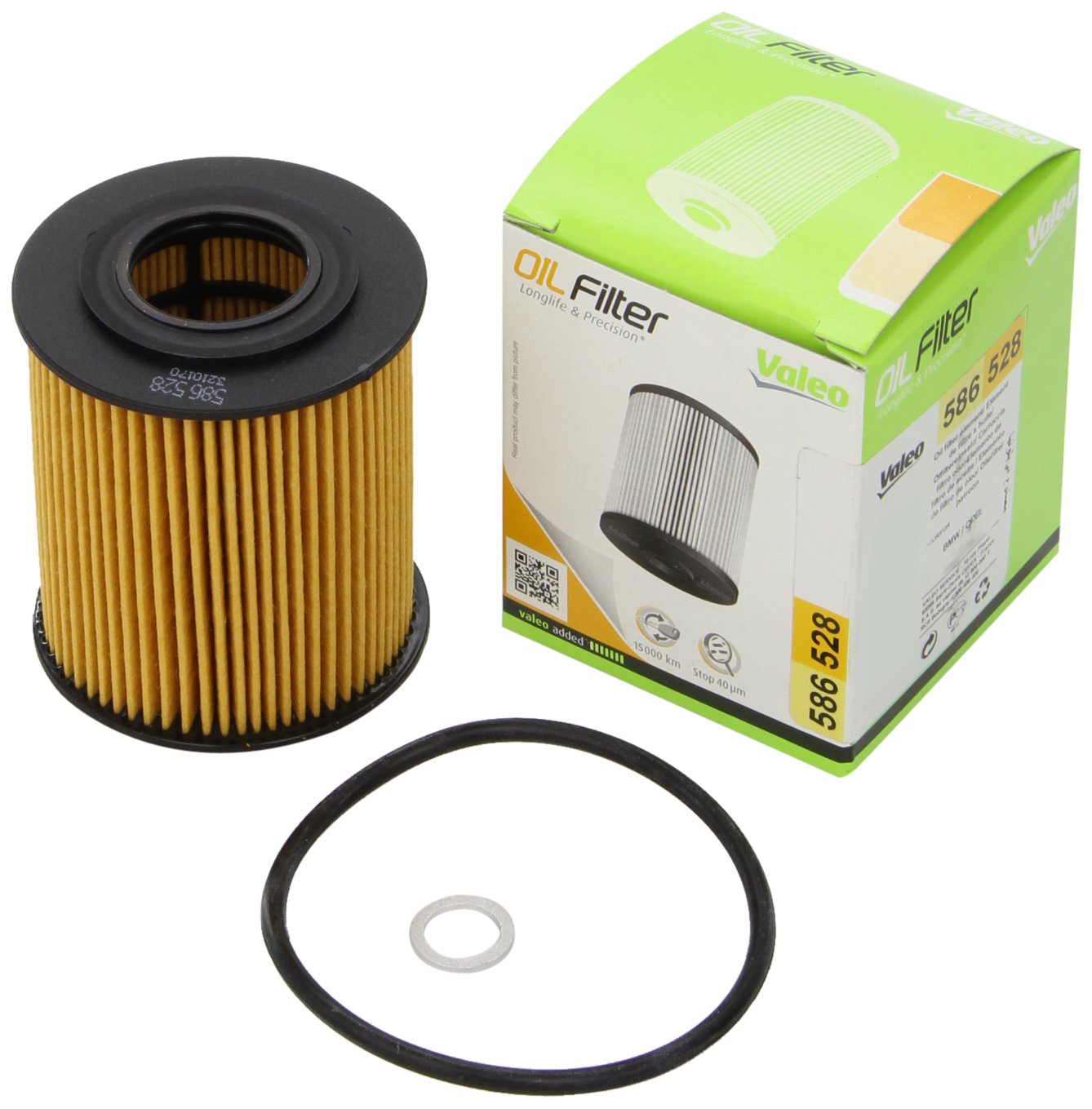 VALEO 586528 Ölfilter Motorfilter Ausgezeichnete Filtrationseigenschaften, Longlife Kapazität, genau und einfach von Valeo