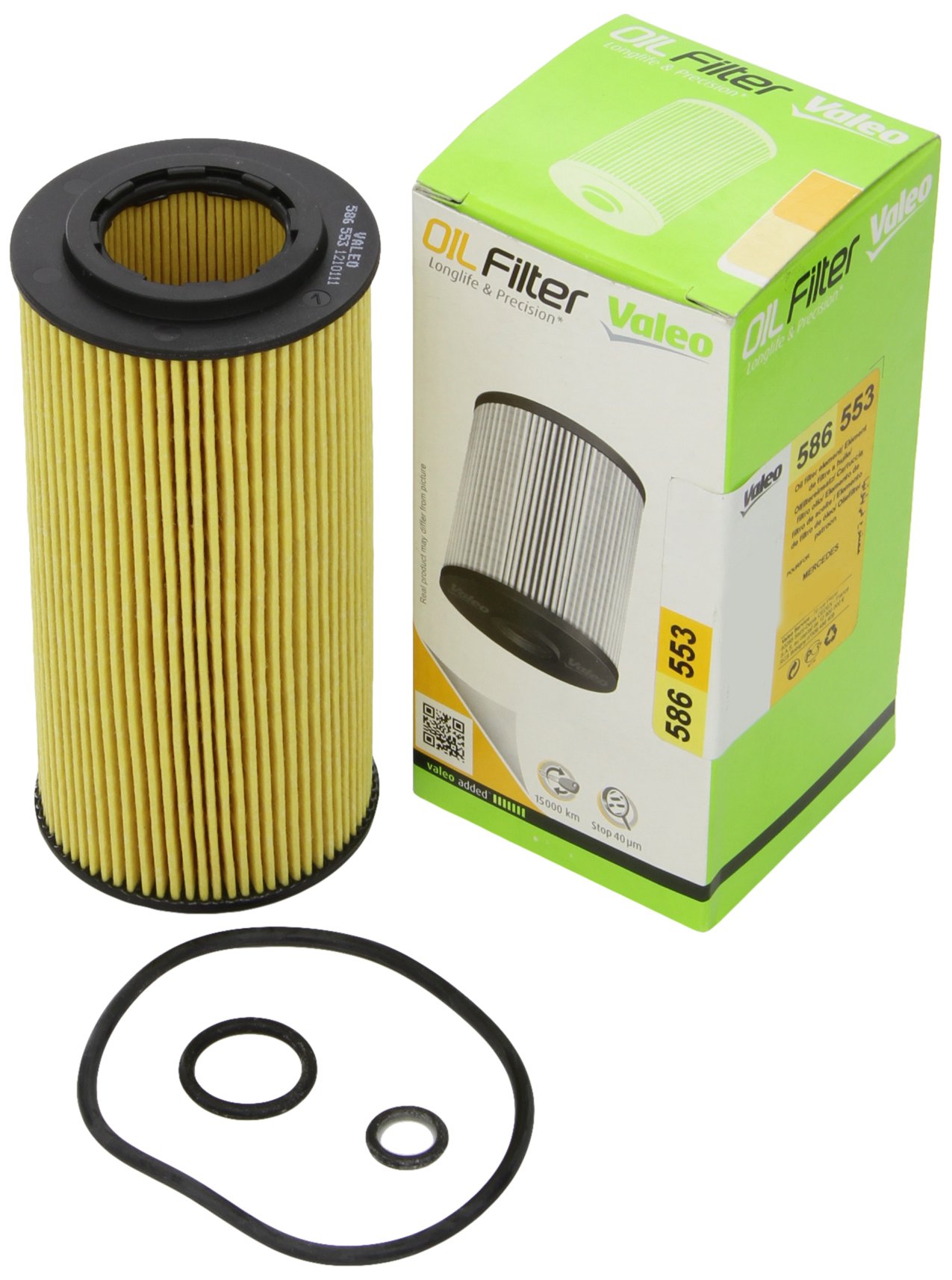 Valeo 586553 Ölfilter Motorfilter Ausgezeichnete Filtrationseigenschaften, Longlife Kapazität, genau und einfach von Valeo