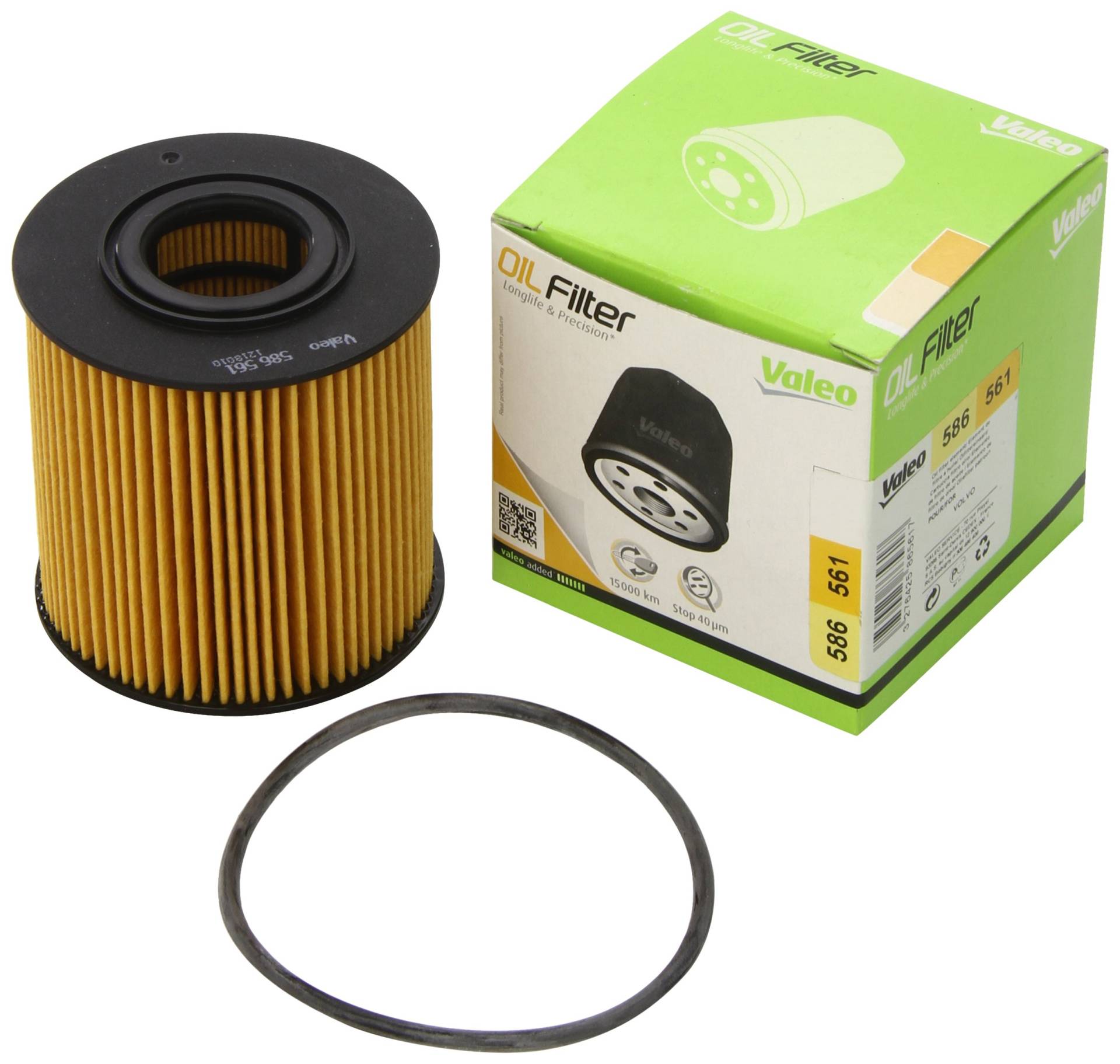 Valeo 586561 Ölfilter Motorfilter Ausgezeichnete Filtrationseigenschaften, Longlife Kapazität, genau und einfach von Valeo