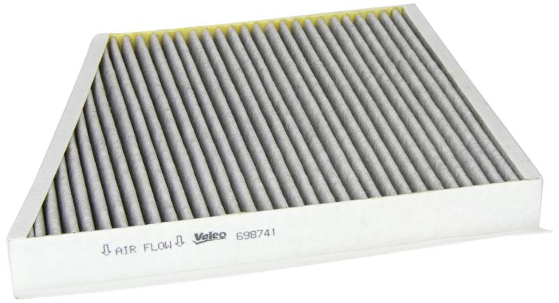 VALEO 698741 Filter, Innenraumluft PROTECT Pollenfilter mit Aktivkohle Schutz vor Pollen, Staub, Bakterien, Gasen und unangenehmen Gerüchen von Valeo