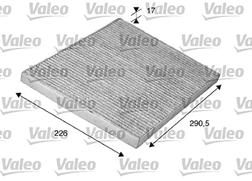 VALEO 698746 Filter, Innenraumluft PROTECT Pollenfilter mit Aktivkohle Schutz vor Pollen, Staub, Bakterien, Gasen und unangenehmen Gerüchen von Valeo