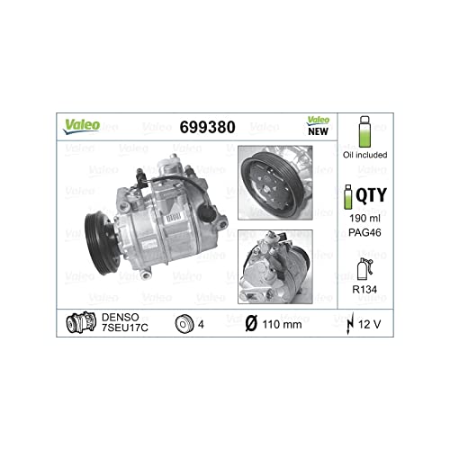 Valeo 699380 Kompressor, Klimaanlage von Valeo