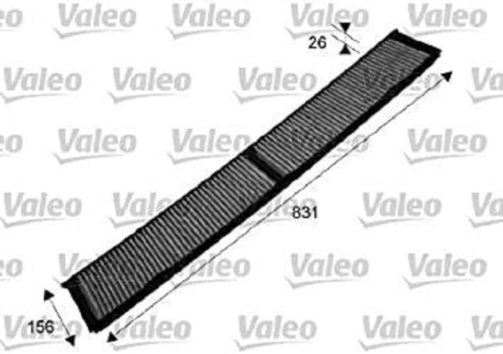 VALEO 715503 Filter, Innenraumluft PROTECT Pollenfilter mit Aktivkohle Schutz vor Pollen, Staub, Bakterien, Gasen und unangenehmen Gerüchen von Valeo