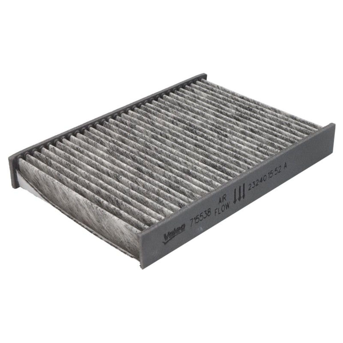 VALEO 715538 Filter, Innenraumluft PROTECT Pollenfilter mit Aktivkohle Schutz vor Pollen, Staub, Bakterien, Gasen und unangenehmen Gerüchen von Valeo