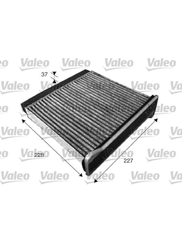 VALEO 715546 Filter, Innenraumluft PROTECT Pollenfilter mit Aktivkohle Schutz vor Pollen, Staub, Bakterien, Gasen und unangenehmen Gerüchen von Valeo