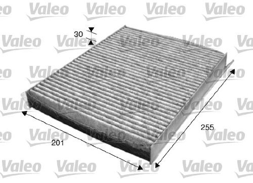 VALEO 715612 Filter, Innenraumluft PROTECT Pollenfilter mit Aktivkohle Schutz vor Pollen, Staub, Bakterien, Gasen und unangenehmen Gerüchen von Valeo