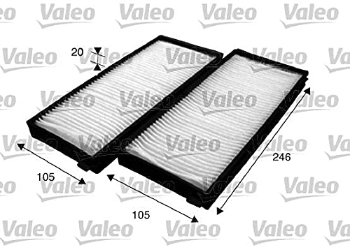 VALEO 715618 Filter, Innenraumluft ESSENTIAL Partikelfilter (Pollenfilter) Schutz vor Pollen, Staub und Bakterien von Valeo