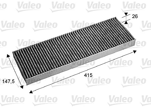 VALEO 715675 Filter, Innenraumluft PROTECT Pollenfilter mit Aktivkohle Schutz vor Pollen, Staub, Bakterien, Gasen und unangenehmen Gerüchen von Valeo