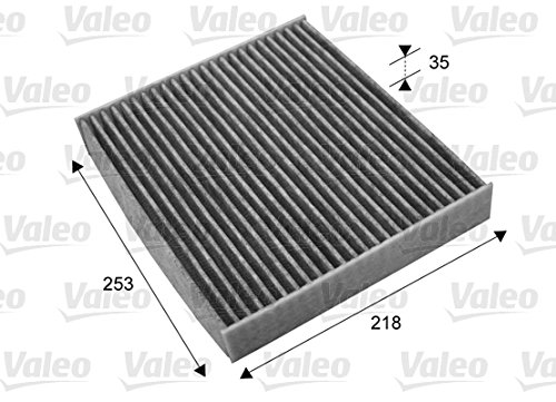 VALEO 715693 Filter, Innenraumluft PROTECT Pollenfilter mit Aktivkohle Schutz vor Pollen, Staub, Bakterien, Gasen und unangenehmen Gerüchen von Valeo