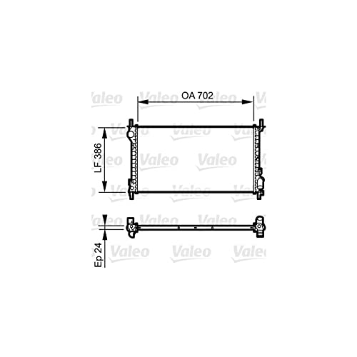 Valeo 735167 Heizkörper, Kühlung des Motor von Valeo