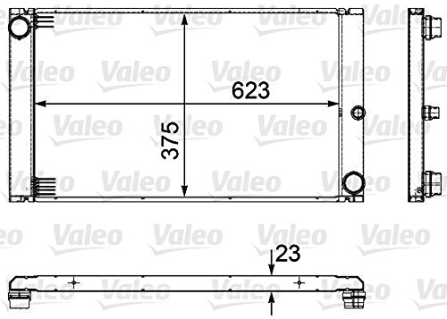 Valeo 735475 Kühler, Motorkühlung von Valeo