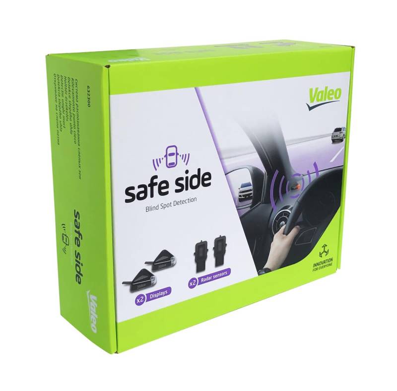 VALEO 632300 Safe Side Toter Winkel Assistent 2 Displays + 2 Radarsensoren von Valeo