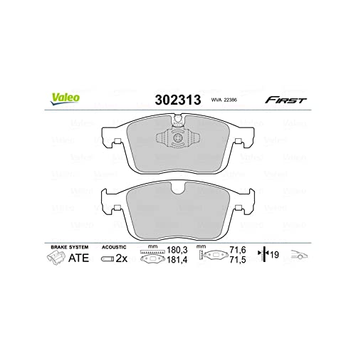 VALEO 302313 Bremsbelagsatz Scheibenfeststellbremse von Valeo