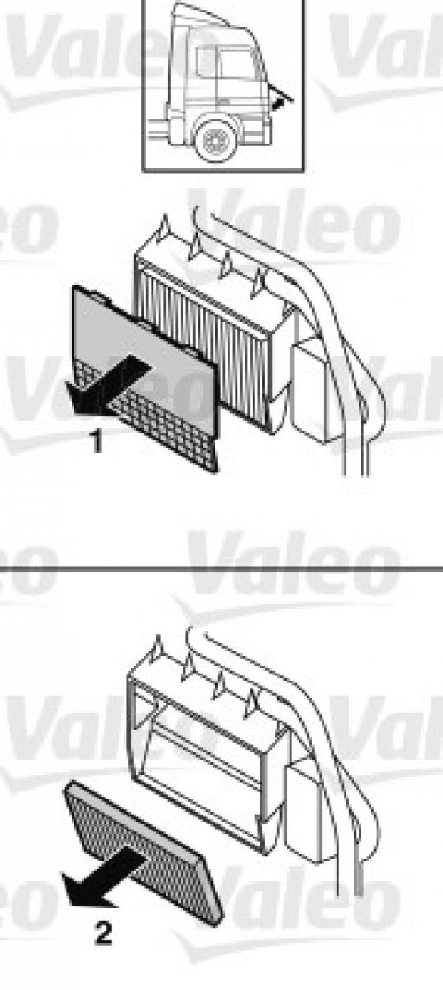 Valeo Service 716041 Innenraumfilter Filter von Valeo