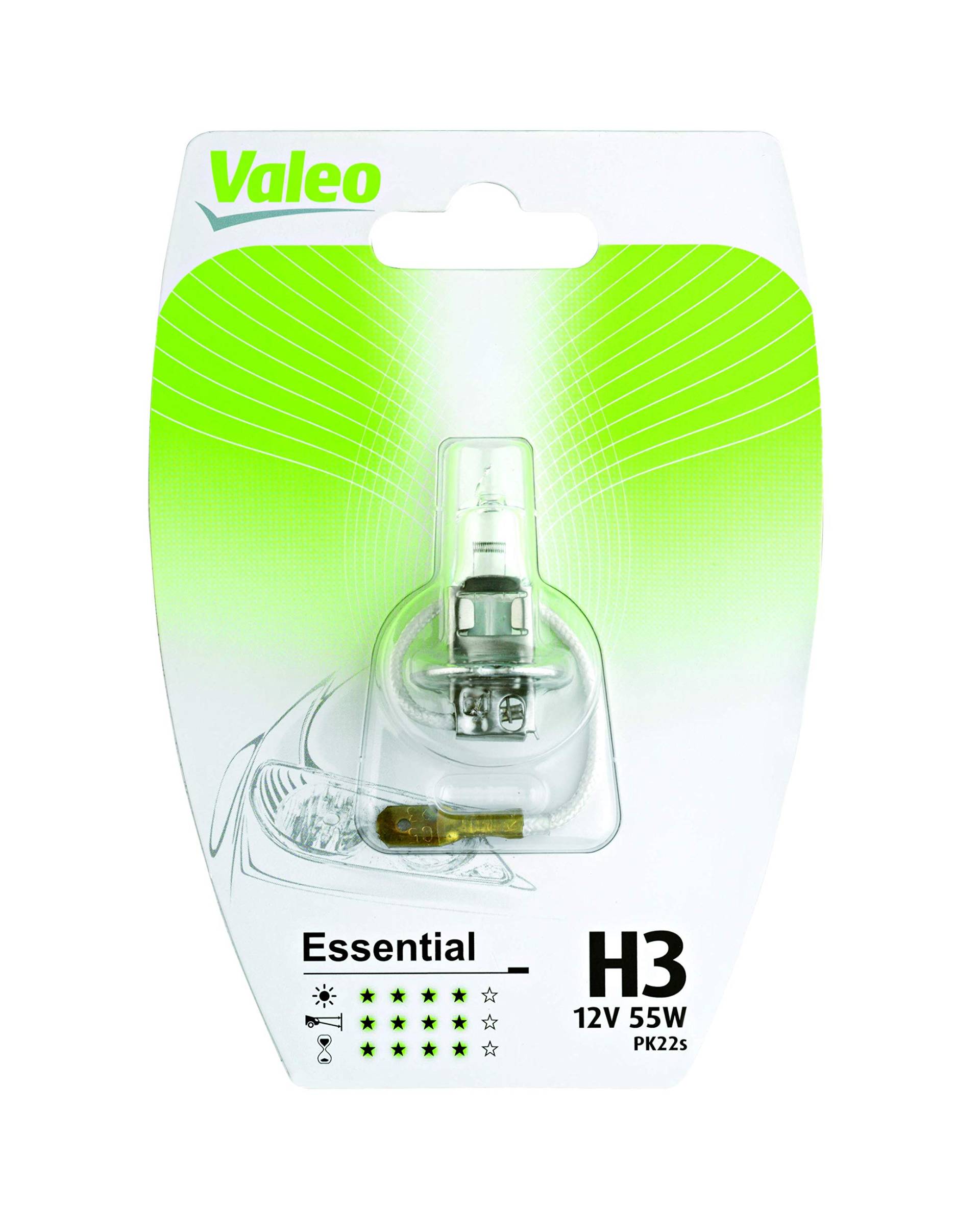 Valeo Halogen Glühlampe, H3-Essential-Blister x1, 32004 von Valeo