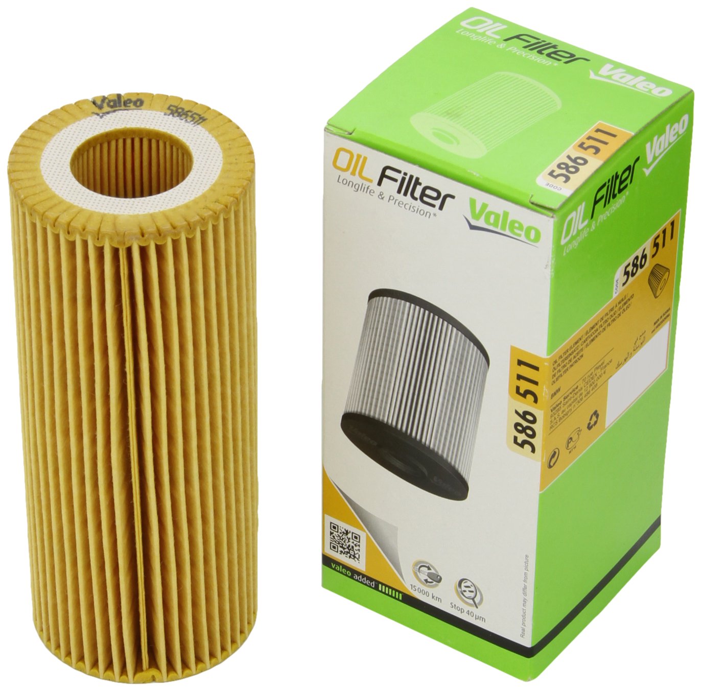 VALEO 586511 Ölfilter Motorfilter Ausgezeichnete Filtrationseigenschaften, Longlife Kapazität, genau und einfach von Valeo