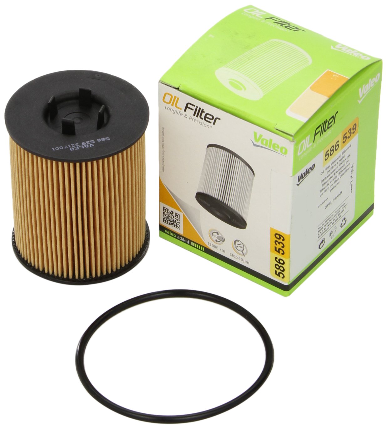 VALEO 586539 Ölfilter Motorfilter Ausgezeichnete Filtrationseigenschaften, Longlife Kapazität, genau und einfach von Valeo