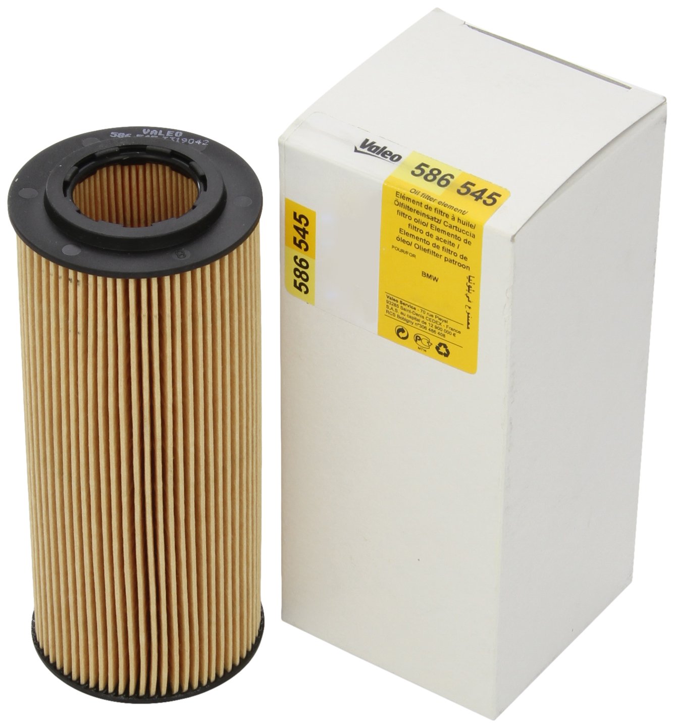 VALEO 586545 Ölfilter Motorfilter Ausgezeichnete Filtrationseigenschaften, Longlife Kapazität, genau und einfach von Valeo