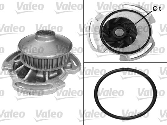 Wasserpumpe, Motorkühlung Valeo 506282 von Valeo