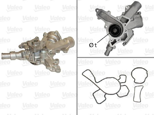 Wasserpumpe, Motorkühlung Valeo 506601 von Valeo