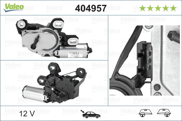 Wischermotor Valeo 404957 von Valeo