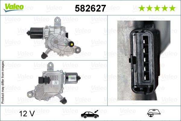 Wischermotor Valeo 582627 von Valeo