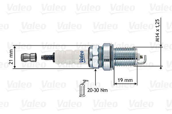 Zündkerze Valeo 246856 von Valeo