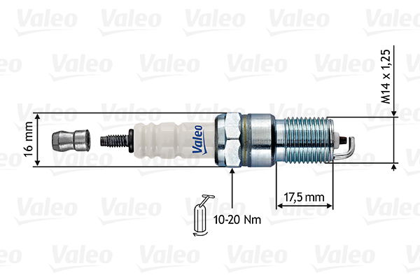 Zündkerze Valeo 246864 von Valeo