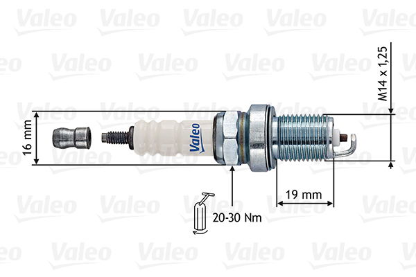 Zündkerze Valeo 246871 von Valeo