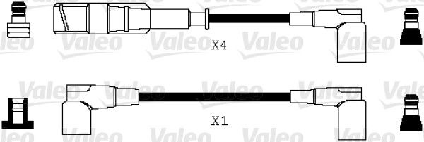 Zündleitungssatz Valeo 346070 von Valeo