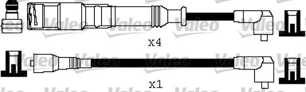 Zündleitungssatz Valeo 346217 von Valeo