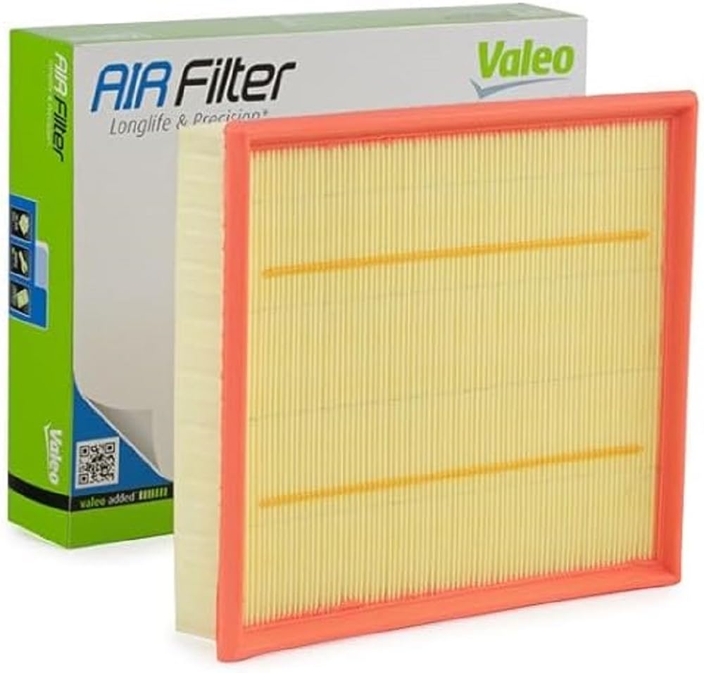 VALEO 585224 Luftfilter Motorfilter Ausgezeichnete Filtrationseigenschaften, Longlife Kapazität, exakt und einfach fit von Valeo